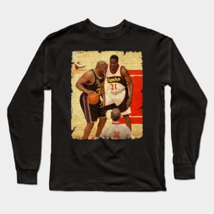 Magic Johnson vs Dominique Wilkins Long Sleeve T-Shirt